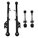 Set of 4, Rear Upper & Lower Trailing Control Arm Set for Nissan Pathfinder 1997-2004/Infiniti QX4 1997-2003 Suspension Trailing Control Arm Kit
