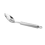 Material: Edelstahl Weis Vorlegelöffel Mini-Serie gelocht, Edelstahl, Silber, 21 x 4.5 x 7 cm