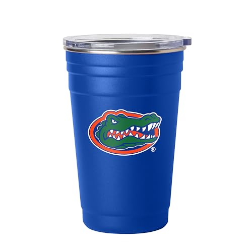 Image of Logo Brands NCAA 22 oz Stainless Steel Tailgate Cup -Double Wall Vacuum-Sealed Durable For Hot & Cold Drinks, Perfect for Gameday & Tailgating