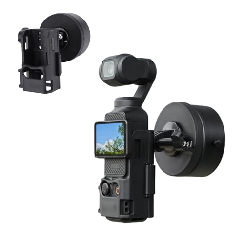 Soporte de ventosa eléctrica para Osmo 3 con adaptador 1/4 y anclaje de parabrisas