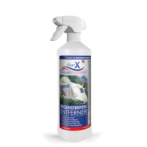 Regenstreifen Entferner – Effektiv gegen hartnäckige Verschmutzungen, 1000ml Spray & 5 Liter Kanister (1000ml Spray)