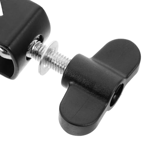 Clamp para montaje de tambor para cencerros e instrumentos de percusión construcción robusta fácil instalación compatible con tambores Snare y Tom accesorio versátil para bateristas miniatura 2