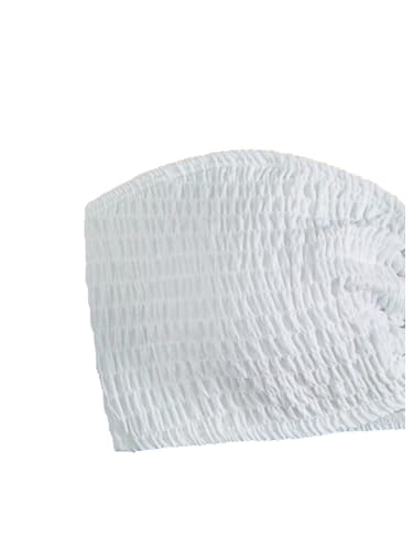 SOLY HUX Women's Bandeau Bikini Top Strapless Swimsuit O Ring Bathing Suit Tube Top3