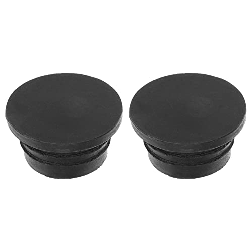 2 tapones de goma para escalera de piscina miniatura 1