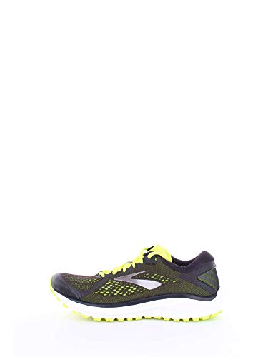Brooks Men's Aduro 6 Running Shoes, Multicolour (Black/Nightlife/Ebony 079), 8 UK