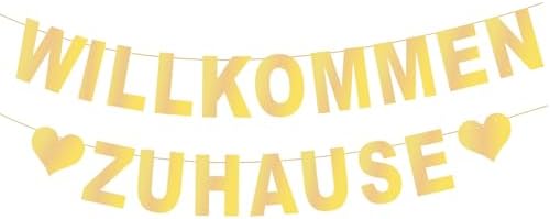 Welcome Home Banner Aus Filz - Bunte Willkommens-Girlande Für Familienfeiern