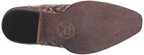 Image of ROPER Womens Ava Leopard Snip Toe Casual Boots Ankle Low Heel 1-2 inch