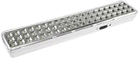 ChiliTec Notleuchte mit Akku Notbeleuchtung Akkubetrieb Licht für bis zu 5 Stunden CTNL-60 230V 60 SMD Led 230V Automatisches einschalten bei Stromausfall Notbeleuchtung mit Schalter Weiß