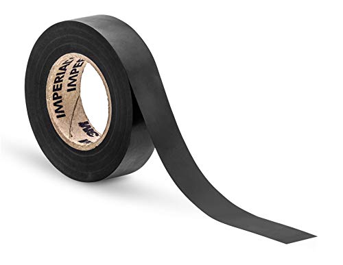 Fita Isolante 18MM X 20M Imperial SLIM Preta 3M