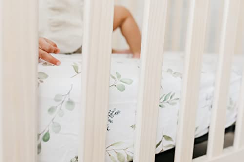 Image of Copper Pearl Premium Knit Baby Crib Sheets for Standard Mattresses, Breathable and Soft, Haven