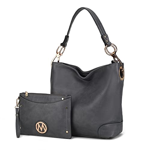 Image of MKF Collection Hobo Purses for Women Vegan Leather Handbag Womens Hobo Shoulder bag - Fashion Top Handle by Mia K