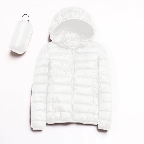 Puffer Jacket Womens Winter Clothing Packable Down Jackets Lightweight Parkas Coat With Hood Plus Size Warm Trendy 20252