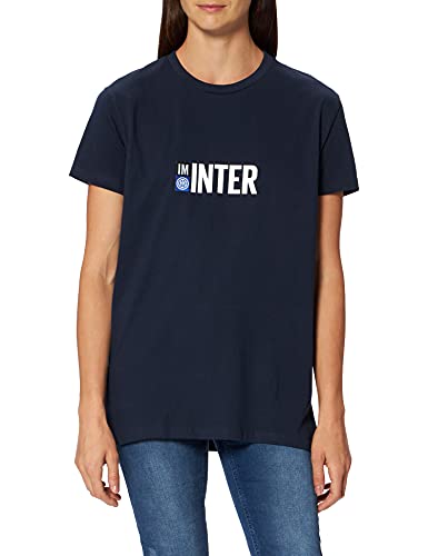 T-Shirt 190 gr Inter I M Back T-Shirt, Unisex, Blue, Large