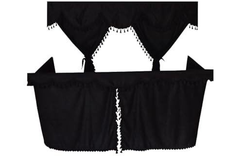 Rideaux noirs occultants de camion pour DAF Volvo Man Renault
