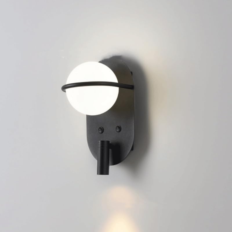Applique murale LED trois couleurs dimmable en aluminium pour éclairage salon