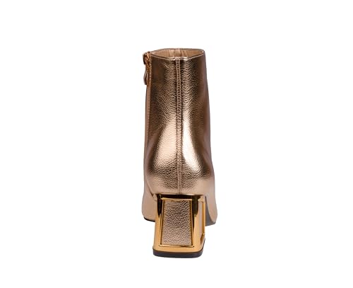 Ninety Union Brooke Metallic Trim Block Heel Bootie4