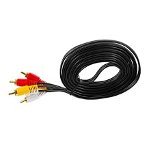3M to Male Stereo Cable Audio Video Wire for DVD Vcd High Performance Connectors for Stable Signal Transmission