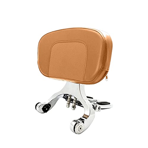 Dossier pliant de moto conducteur réglable noir chromé pour Indian Scout 2014-2021 custom