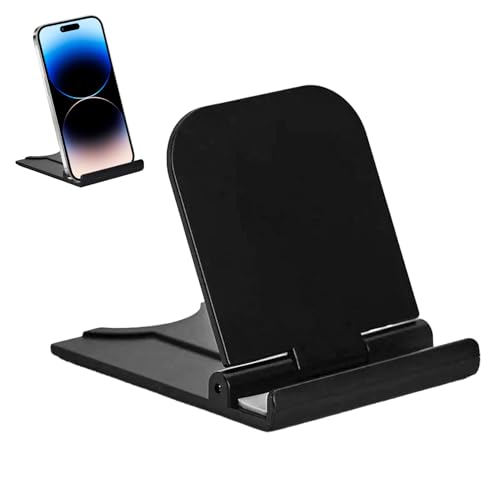 Supporto per telefono da tavolo, supporto per telefono cellulare portatile, supporto per telefono da tavolo | Porta smartphone pieghevole da tavolo | Supporto per smartphone desktop compatto per trasm
