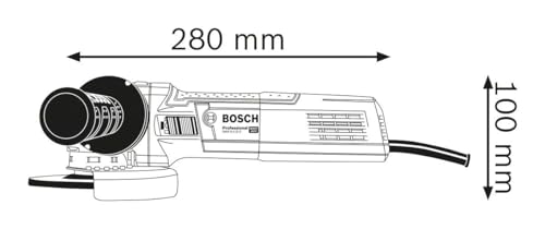 Meuleuse Angulaire Filaire Bosch Professional Gwx 9 115 - vue 5