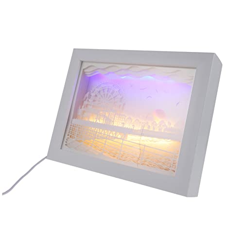 TEHAUX 1Pc Paper Cuttings Decorative Lamp Creative Hollow Out Home Decor Light for Parties Design Warm Glow for Comfortable Environment Unique Present Idea