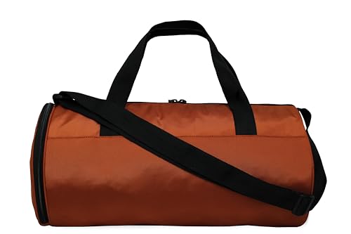 Sfane Gym Bags for Men with Separate Shoe Compartment Sports Gym Bag for Women Duffle Bags for Gym, Duffel Bags Sports Bag - Orange