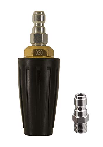 DailyFix Turbo Nozzle Pressure Washer - Up to 3600 psi & 212ºF / 100ºC - Rotating Pressure Washer Accessories - 3.0 GPM & 3.0 Orifice - Quick-Connect Plug 1/4