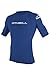 O'Neill Wetsuits UV Sun Protection Mens Basic Skins Short Sleeve Crew Sun Shirt Rash Guard, Pacific, Medium