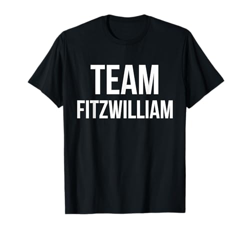 Team Fitzwilliam Mr Darcy Shirt Jane Austen Pride Prejudice T-Shirt
