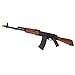 Lancer Tactical AK-74N Series AEG Full Metal Airsoft Rifle Real Wood Furniture ETU MOSFET
