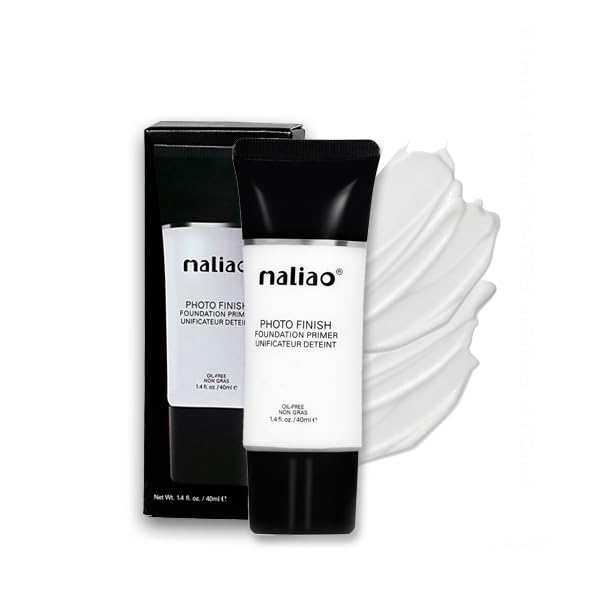MaliaoHomeoculture Photo Finish Foundation Primer Unificateur Deteint, Oil-Free Non Gras N40 Ml Net Wt 1.44fl Oz