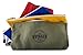 Voyager Brand Canvas Zipper Tool Bag Organizer (Set of 4) Durable Tool Pouch Tote Bags, Color Coded Canvas Bags for Crafts, Camping, Tools, Zippered Parts Organizer