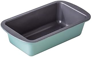 The Great British Bake Off 2lb Loaf Tin, Bread tin for Baking, 900g Capacity, for Banana, White & Seeded Loaves, Official GBBO Logo, Non Stick Coated Carbon Steel, Duck Egg Blue, 23cm x 13cm x 7cm