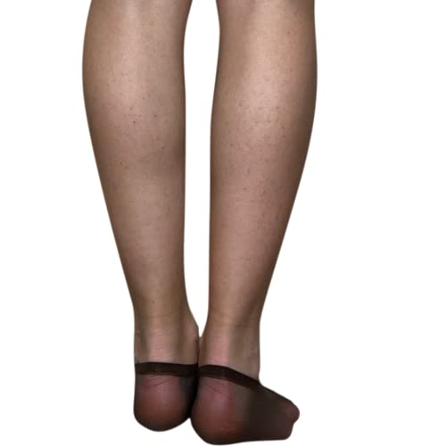 Sheer Foot Sock, 12 Pairs, Made In Taiwan (French Coffee)3