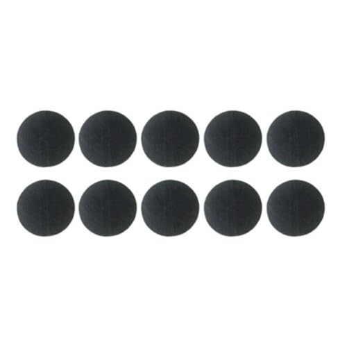 NiuLumea Confezione da 10 tappetini per pacciamatura per esterni, in tessuto non tessuto per anelli di protezione, diametro 13,7 cm, per arbusti e piante da giardino