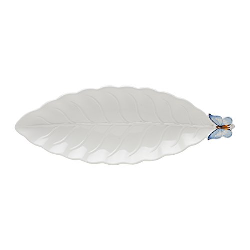 TRAVESSA PORCELANA BORBOLETAS 35cm