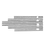 Yardwe 15Pcs Tubes de Carillon de Vent Pièces Fournitures String String Windime String Tubes de Métal pour Enfants Bricolage Crafts Kits de Carillon de Vent pour Enfants Adultes Arts