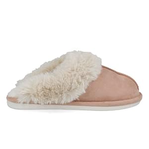 PAYMA – Dames Huis Pantoffels Winter. Australische Sloffen met Ondersneden Bontvoering. Warme en Comfortabele Fluffy Slippers Verstoppen met Rubberen Zool. Kameel, Turkoois, Roze en Grijs.