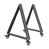 Supports pour moniteurs KFVMVTDW Chariot de télévision à levage gratuit, Support de télévision roulant de 32 à 70 pouces, Support d\'écran Plasma, moniteur LCD LED, chariot de faible hauteur SC5100(SC5100)