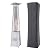 Kingdura 48,000 BTU Pyramid Patio Heater with Cover & Wheels, Outdoor Patio Heaters for Outdoor Use, Triple Safety Protection, 88" Quartz Glass Tube Propane Heater for Deck Backyard Commercial Balcony