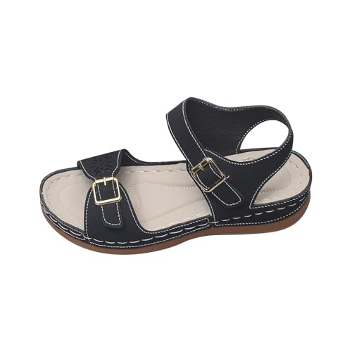 Chaussure compensee femme sandale orthopedique legere pour ete