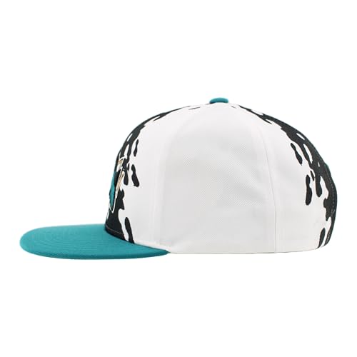 Image of ZHATS NHL Unisex-Adult NHL Officially Licensed Adjustable Snapback Hat Flat Bill Z11 Retro Paintbrush