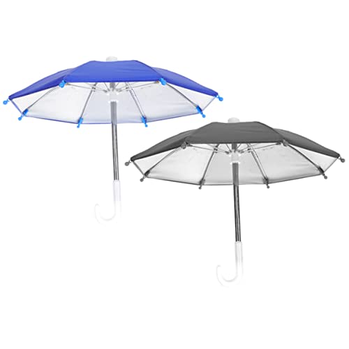 Healvian 10 Pçs Para Carro Acessório Para Bicicleta Guiador Guarda-Chuvas Arte Artesanal Suporte Peq