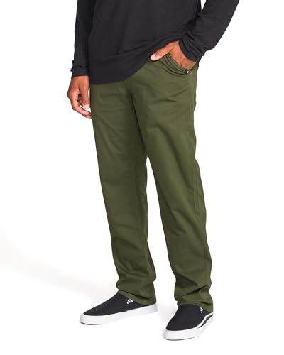 Volcom Mens Tustin Utility Workwear Pant – Durable Cotton Twill Pants with Utility Cargo Pockets3