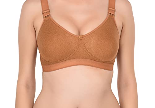 Image of Viral Girl Cotton Hosiery Women's Bra | Non-Padded Wire-Free Design with Adjustable Straps | Full Coverage Comfortable Bra | Soft Stretchable Fabric for All Day Support