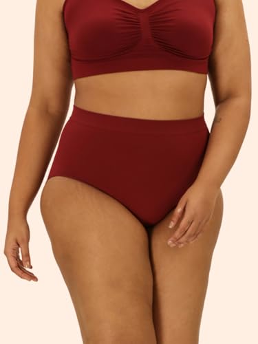 Image of UNDERNEAT Womens High-Waist Brief | Tummy Control Shaper Brief | All Day Shaping and Comfort| Tummy Tucker Panties for Women | Seamless Shapewear Bodyshaper