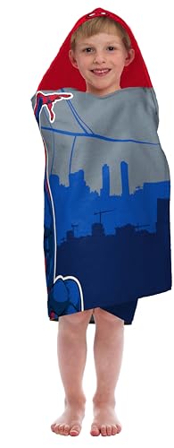 Jay Franco Marvel Spiderman Hooded Bath Towel thumb #1