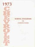 Read 1973 CHEVROLET CARS COMPLETE 10 PAGE SET OF FACTORY ELECTRICAL WIRING DIAGRAMS & SCHEMATICS GUIDE - Reader