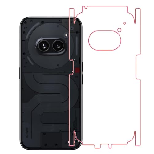 Unbreakable Hydrogel Membrane TPU Matte Full Coverage Back Screen Guard Compatible with Nothing Phone 2A (Not Glass)