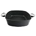 Produktbild BAF Viereck-Bräter Aluguss 28 x 28cm mit Glas-Deckel, Induktion, hoher Rand, backofenfest bis 260°C, Gigant Newline, Made in Germany